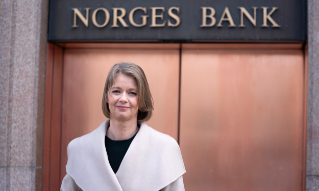 Oslo 20260212. Sentralbanksjef Ida Wolden Bache fotografert i Norges Bank sine lokaler.Foto: Terje Bendiksby / NTB