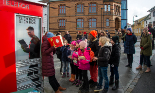 Slik ble telefonkioskene lesekiosker