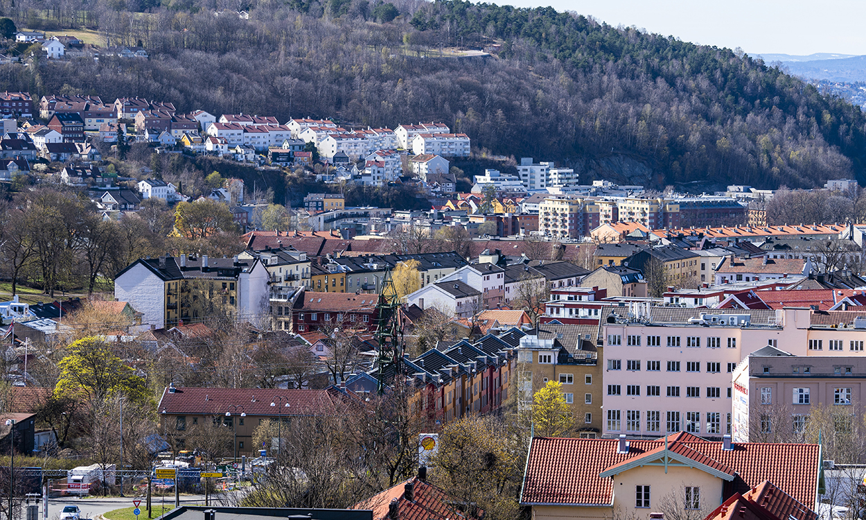 Boligbebyggelse på Helsfyr, Vålerenga og Ekeberg i Oslo.Bolig, boliger, boligpriser, hus, leilighet, bebyggelse, byIllustrasjonsfotoFoto: Håkon Mosvold Larsen / NTB