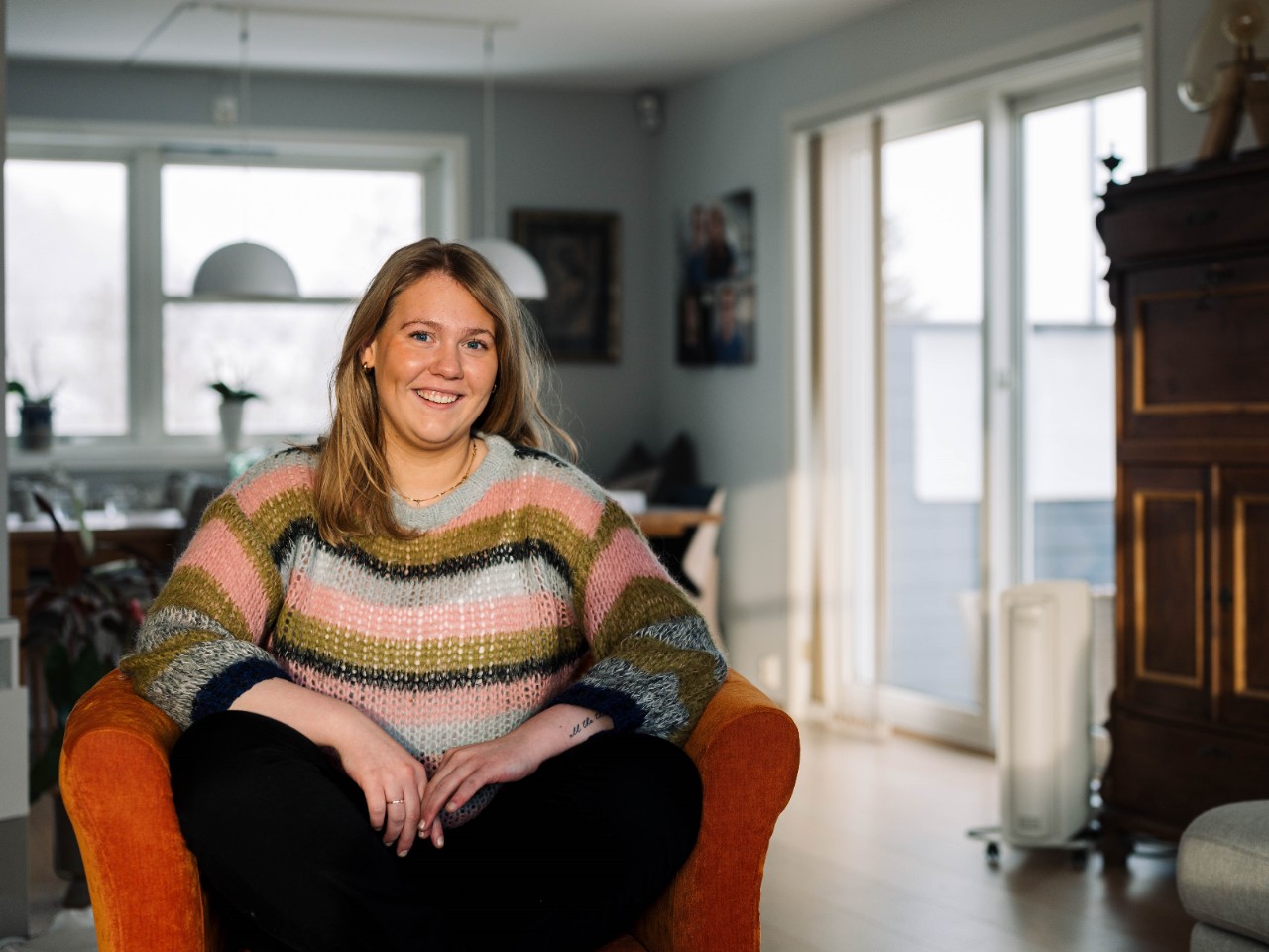 Sofie gleder seg til å flytte inn i egen leilighet
