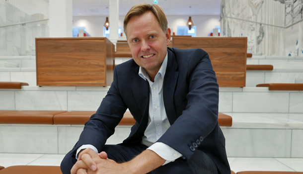 Bilde av Knut Johan Hellandsvik som er aksjesjef i DNB Asset Management.