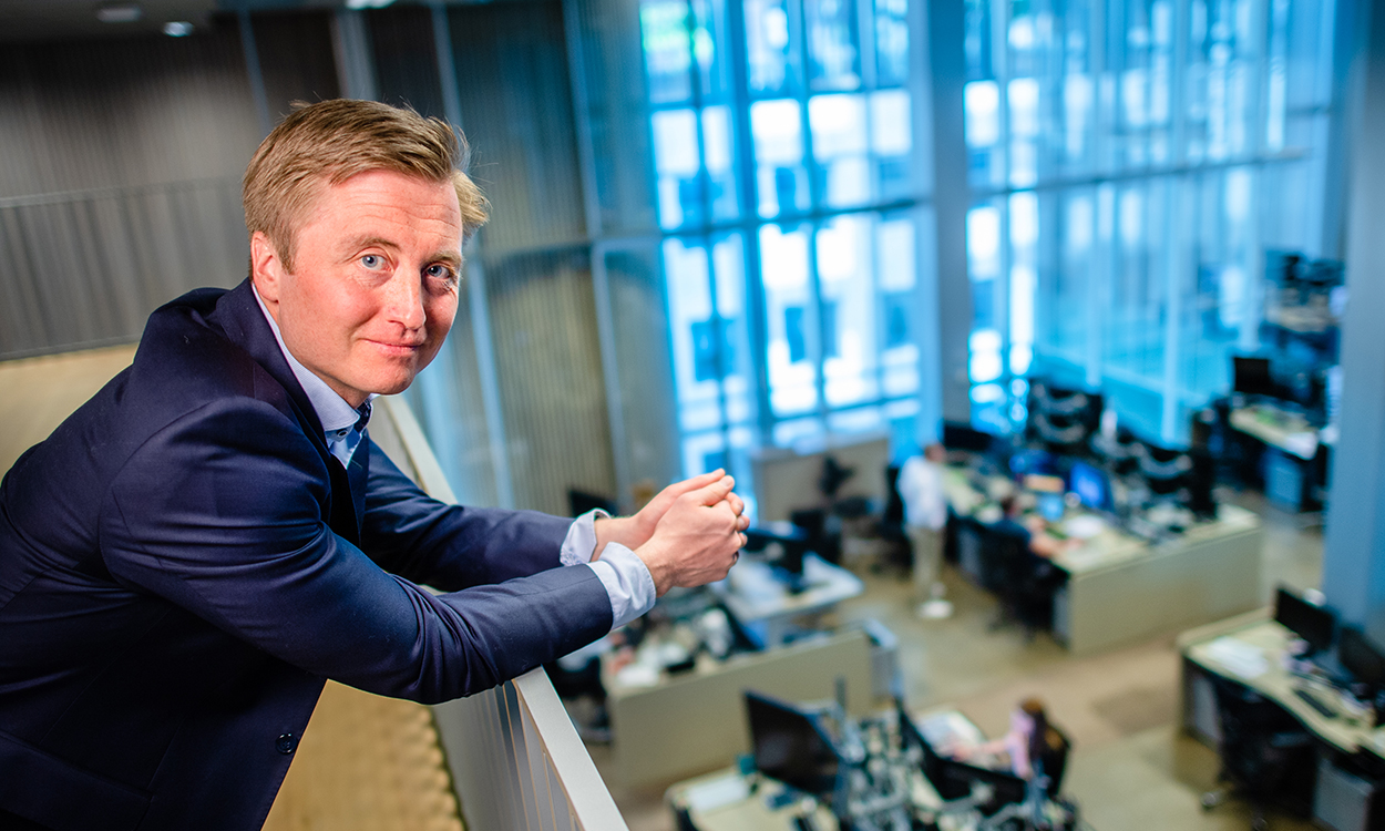 Marius Brun Haugen står "på hylla" i meglerhallen 