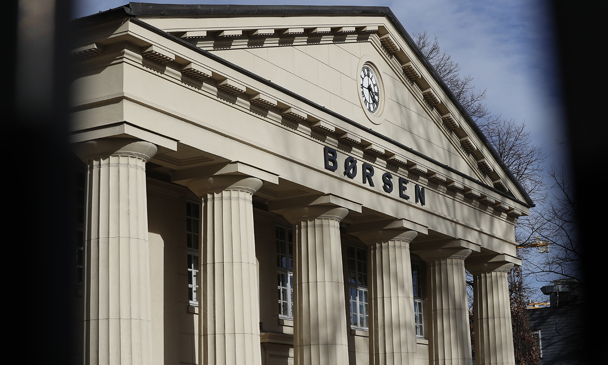 Oslo  20170327.Oslo Børs bygningen mandag.Foto: Erik Johansen / NTB