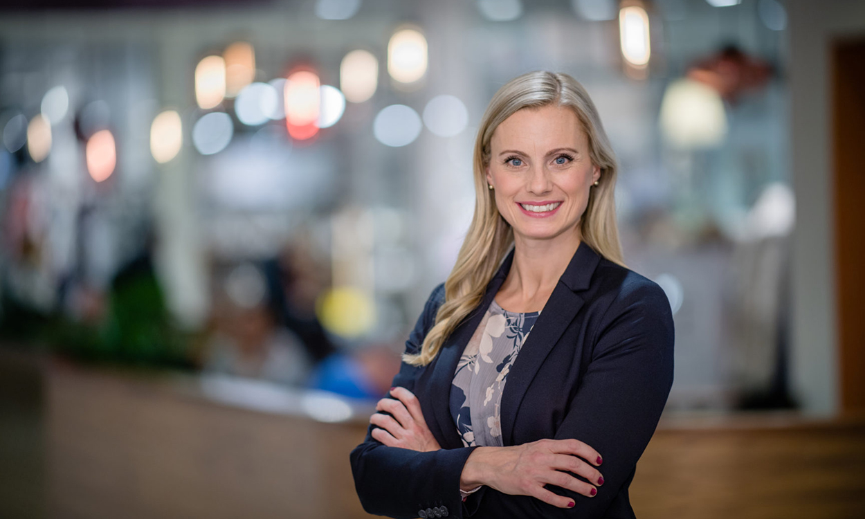 Silje på kjøpesenter