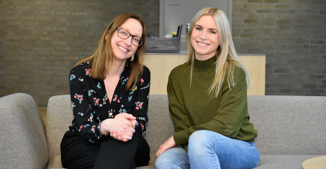 bilde av kjersti haugland og kornelia minsaas