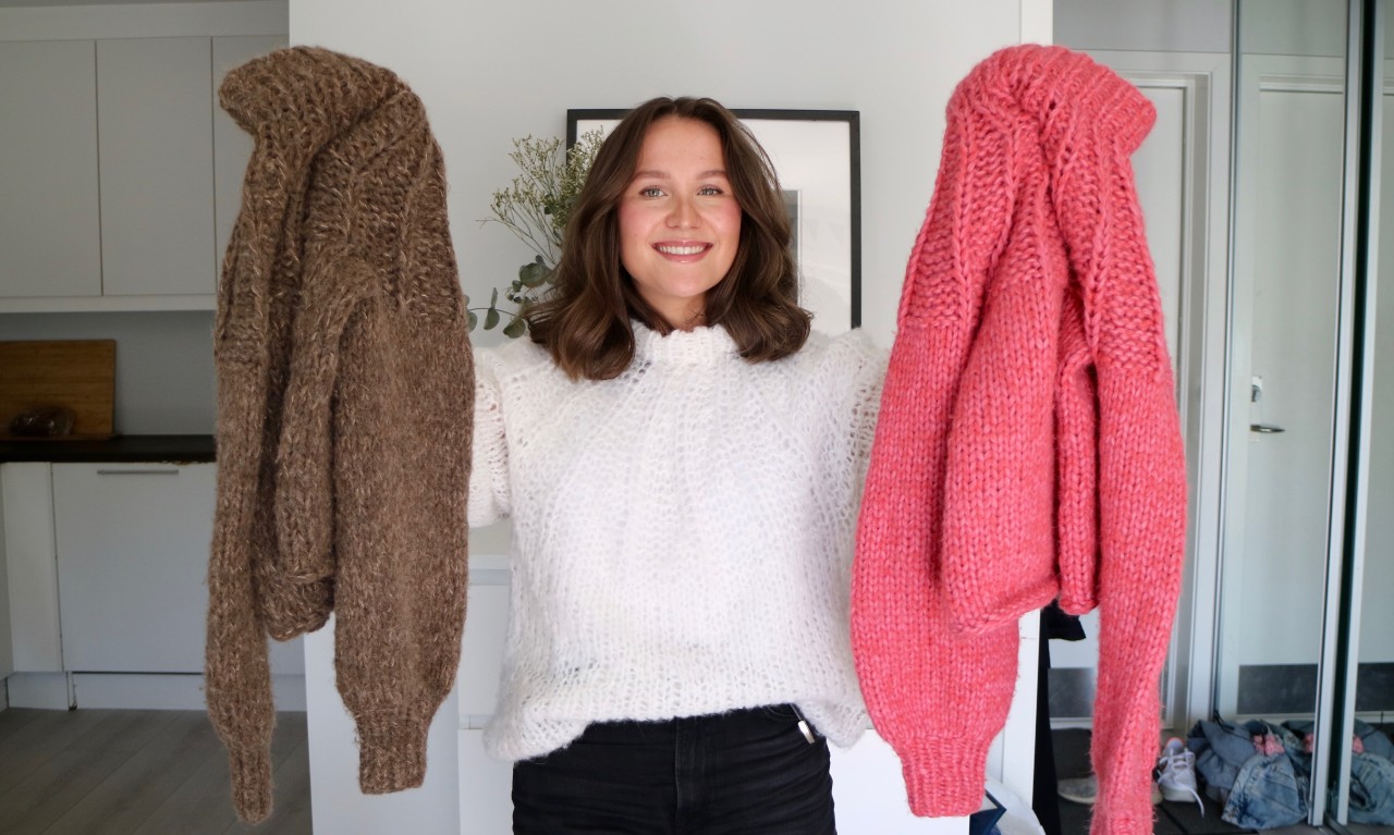 bilde av marita strikker