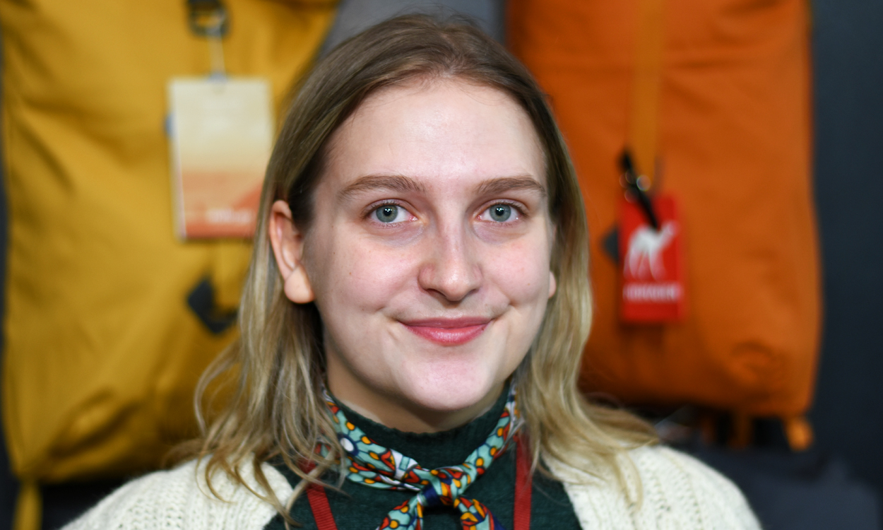 Bilde av Ingeborg Sævik Heltne på reiselivsmesse