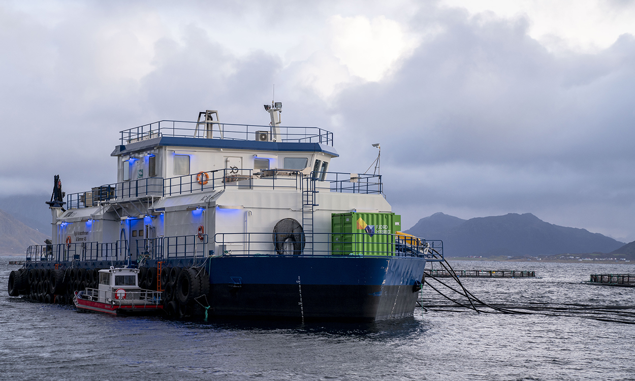 Fjord Maritime med energilagringssystemet Fjord Hybrid