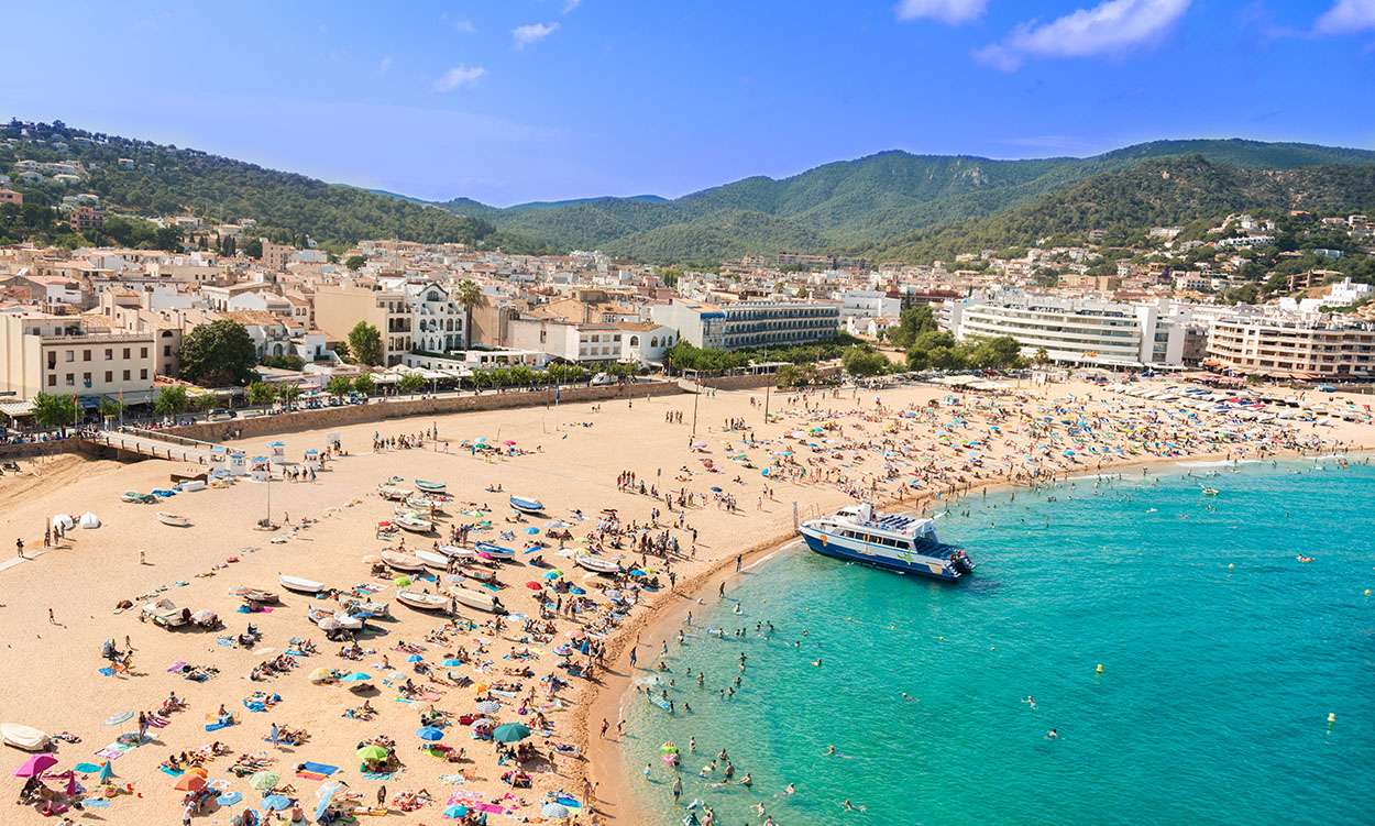 Strand i Spaia 