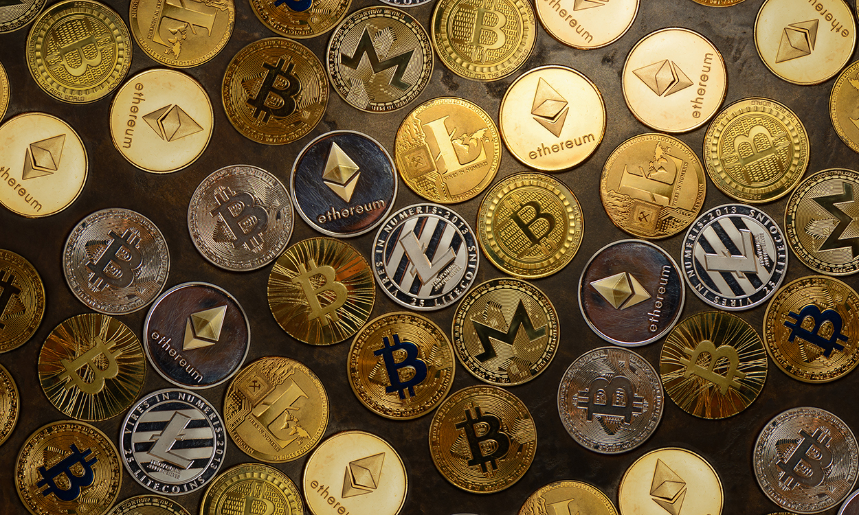 background form crypto currency coins